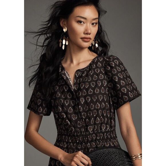 NEW Anthropologie The Somerset Jumpsuit Sz Medium - Picture 4 of 11